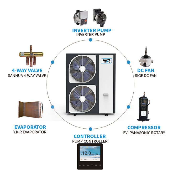 Air Source Heat Pump Water Hea - Home Bathroom Water Heater reseña y precio