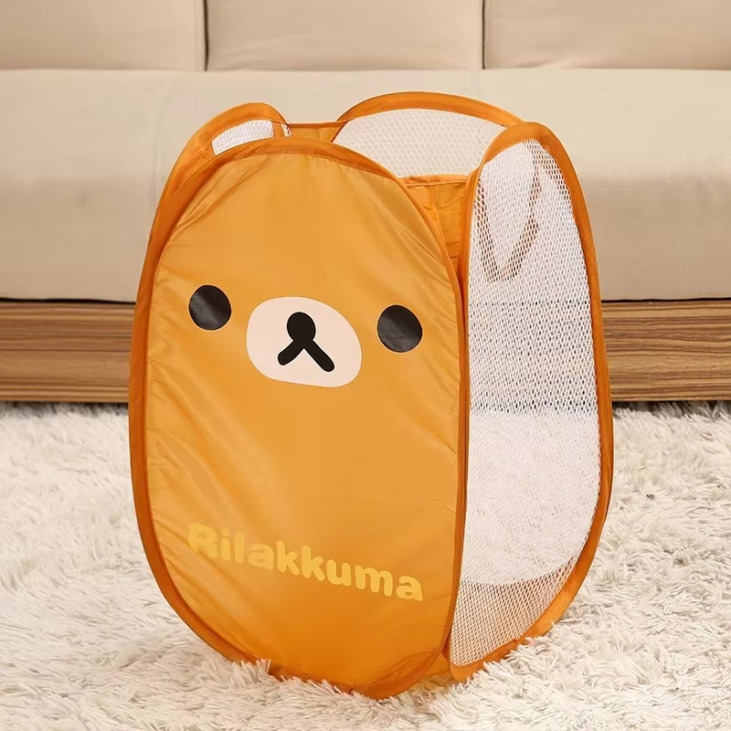 Hot Rilakkuma Mesh Folding Lar - Home Goods Bathroom Storage reseña y precio