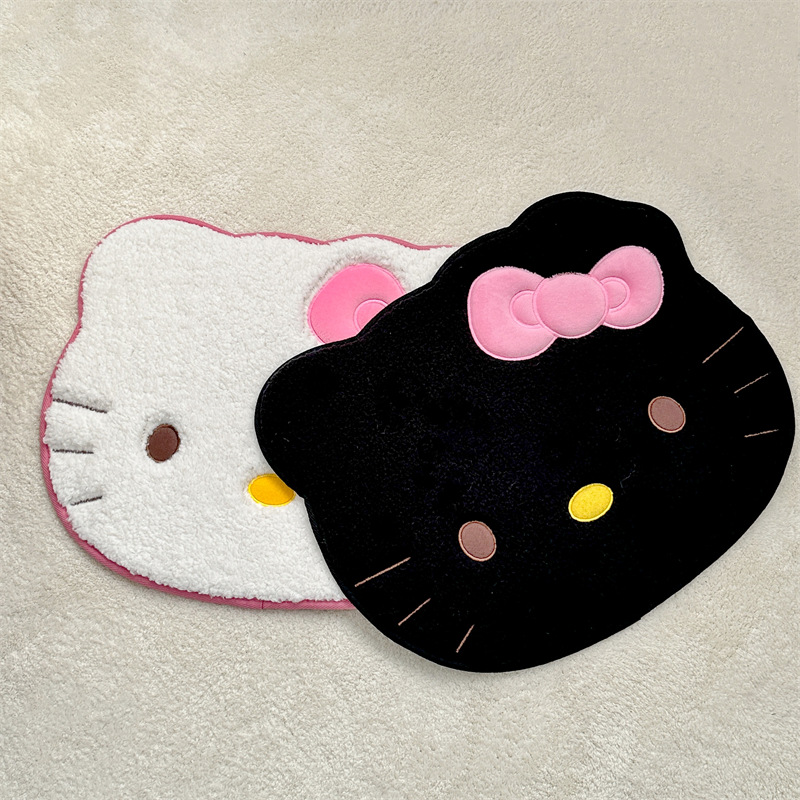 Anime Hello Kitty Plush Rug So - Home Goods Bathroom Mats reseña y precio