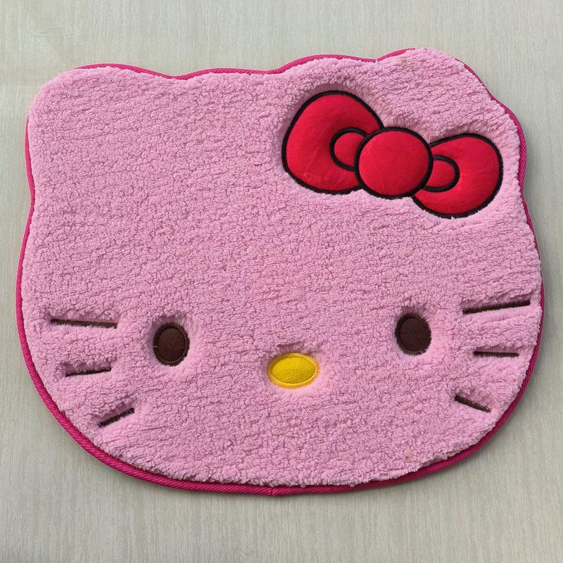 Anime Hello Kitty Plush Rug So - Home Goods Bathroom Mats reseña y precio