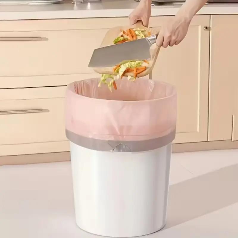 100 Thick Drawstring Trash Bag - Home Bathroom Trash Can reseña y precio