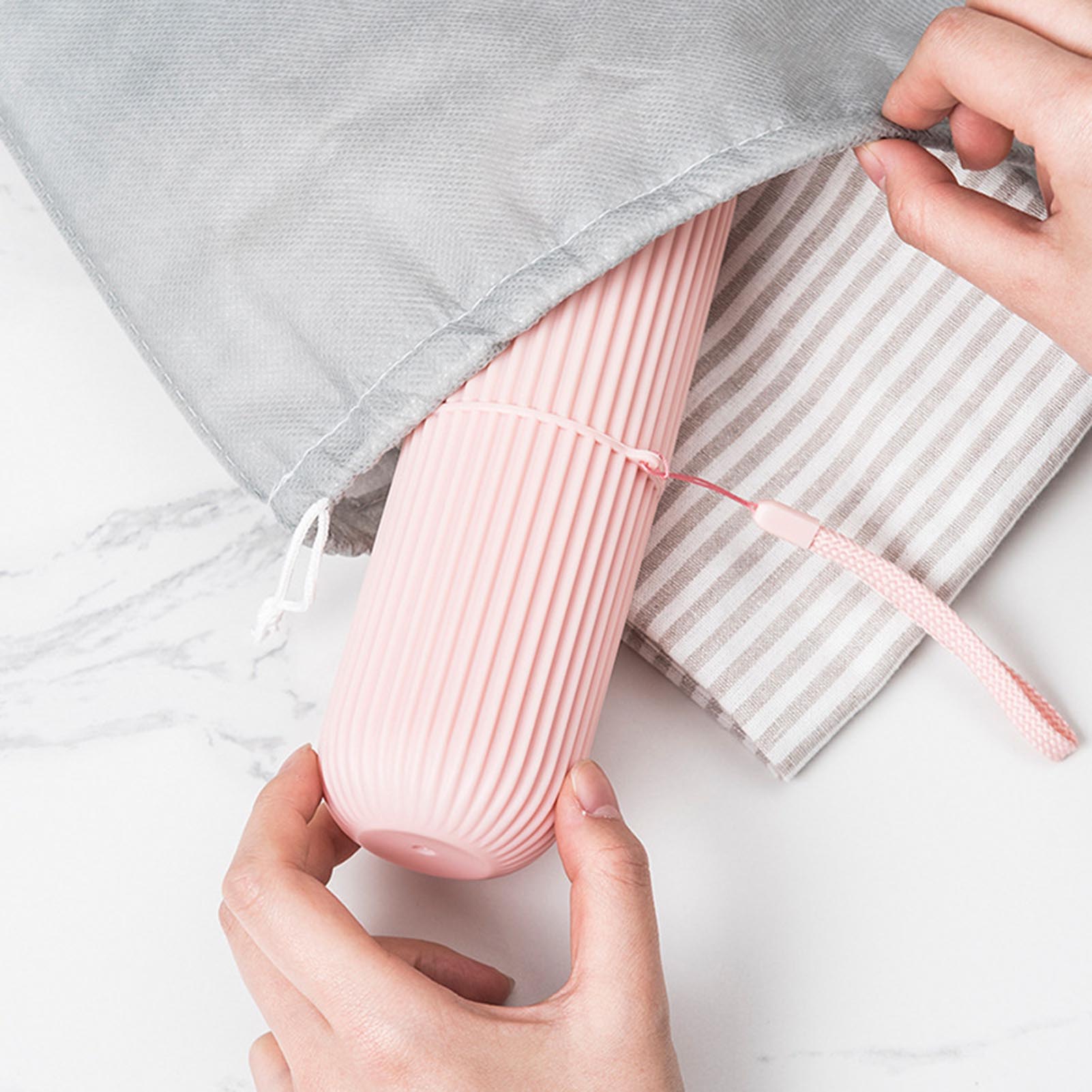 Pink Empty Travel Portable Too - Home Goods Bathroom Storage reseña y precio
