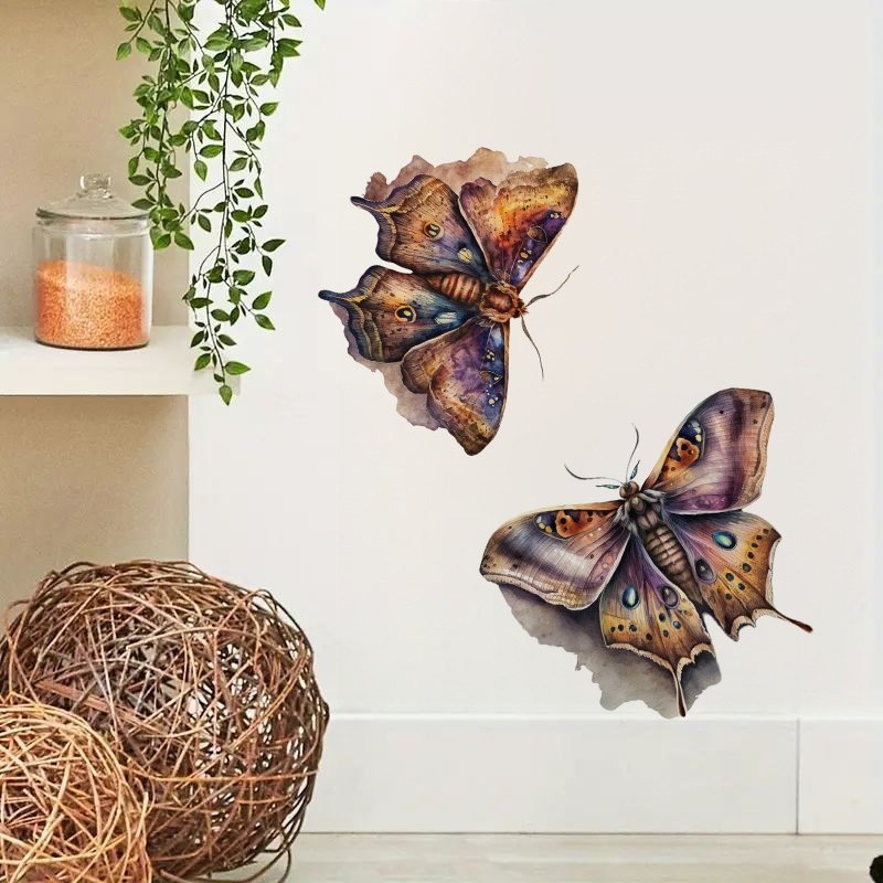Beautiful Gothic Moth Sticker, - Home Bathroom Tiles reseña y precio