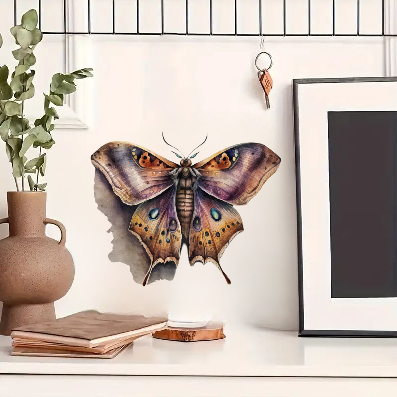 Beautiful Gothic Moth Sticker, - Home Bathroom Tiles reseña y precio