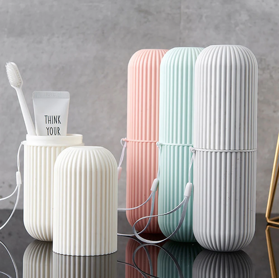 Portable Travel Toothbrush Box - Home Goods Bathroom Storage reseña y precio