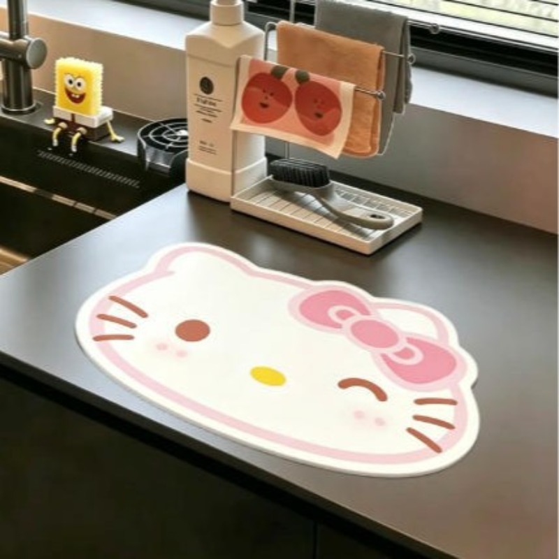 Japanese Sanrio Kuromi Leather - Home Goods Bathroom Mats reseña y precio