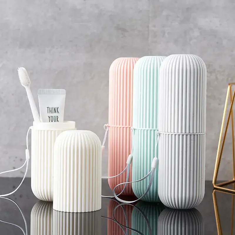 Portable Travel Toothbrush Hol - Home Goods Bathroom Storage reseña y precio