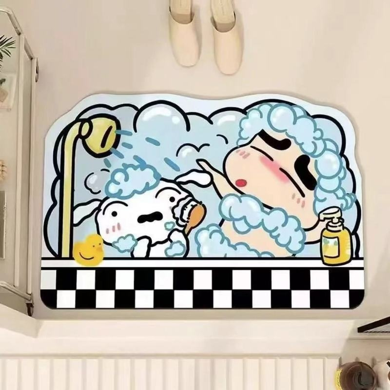 Shower Room Water Uptake Mat Q - Home Goods Bathroom Mats reseña y precio