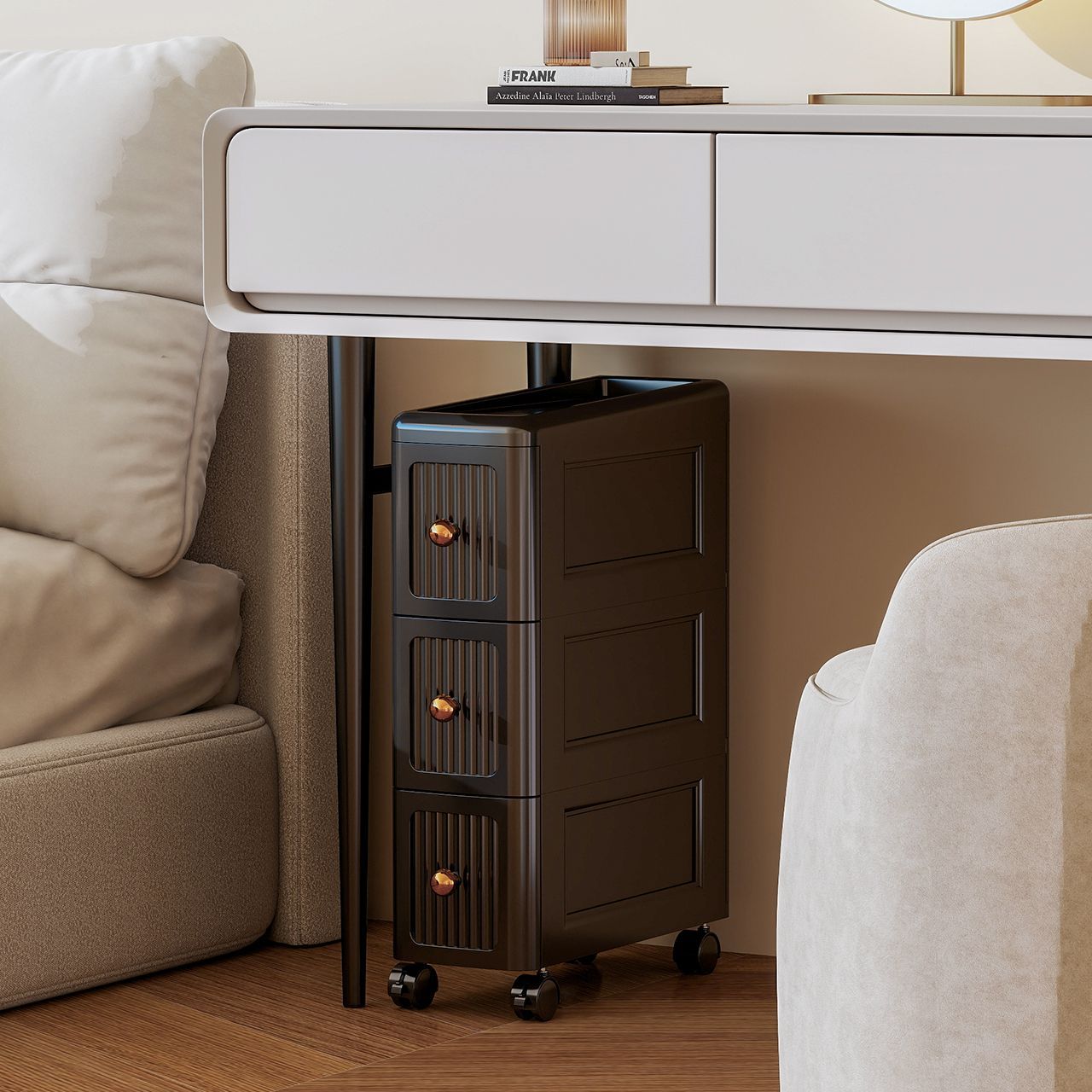 15CM Narrow Gap Drawer Storage - Home Goods Bathroom Storage reseña y precio