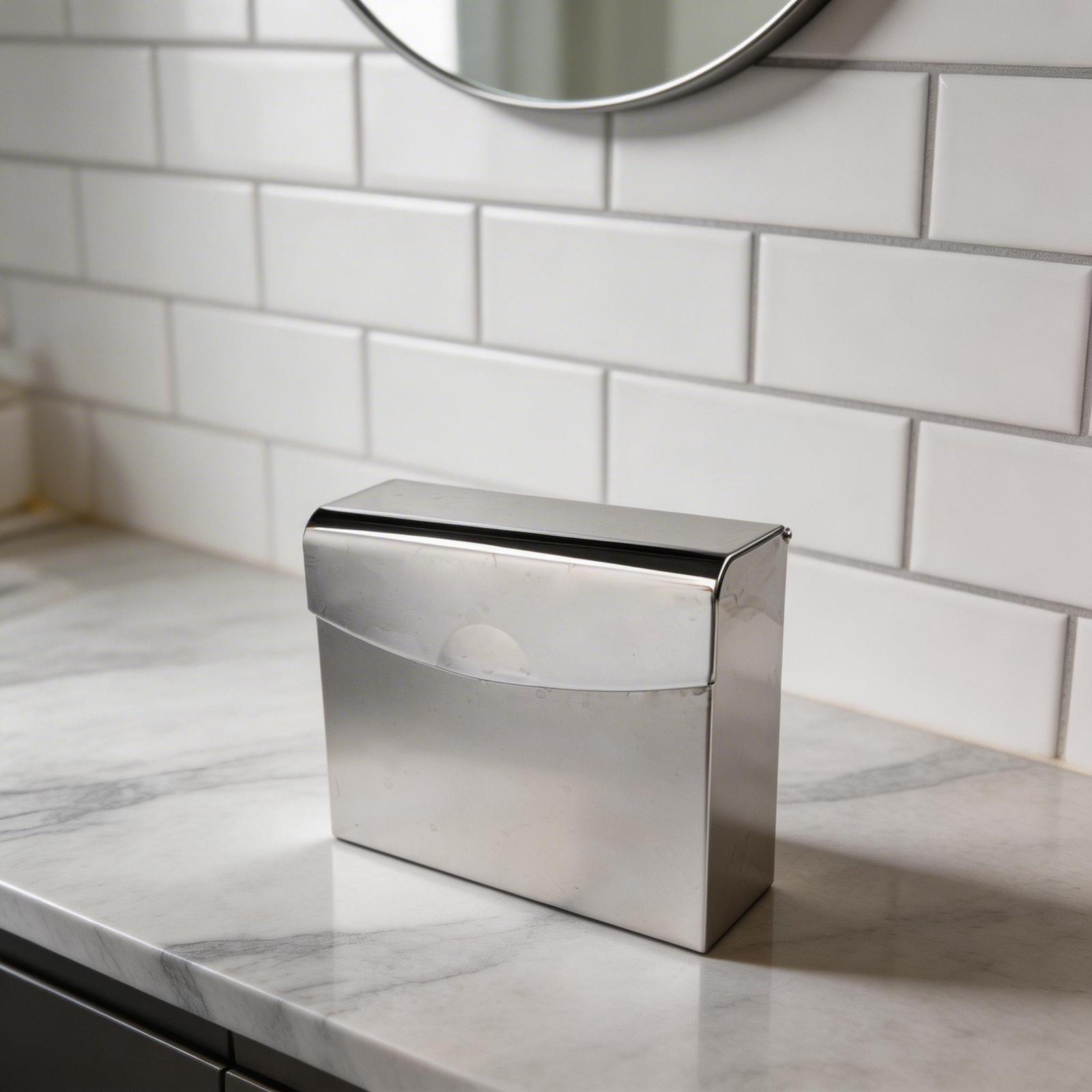 Stainless Steel Sanitary Napki - Home Bathroom Fittings reseña y precio