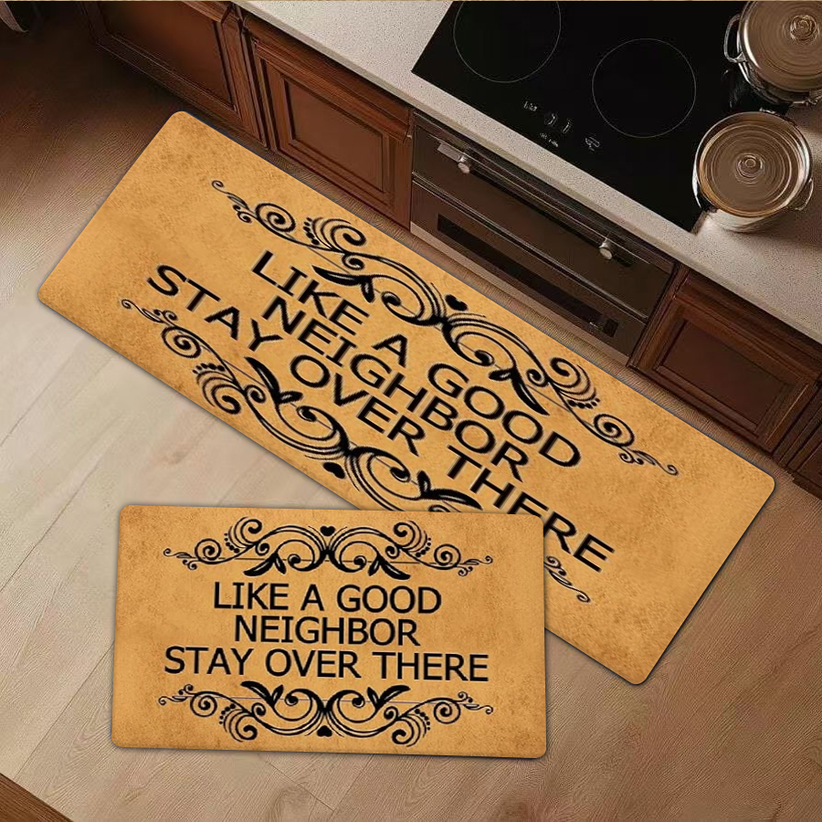 1/2/3Pcs Flannel Kitchen Mat—F - Home Goods Bathroom Mats reseña y precio