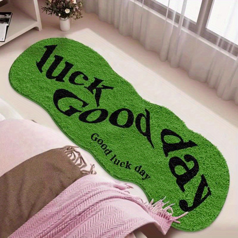 VIKAMA Green Carpet Brings Goo - Home Goods Bathroom Mats reseña y precio