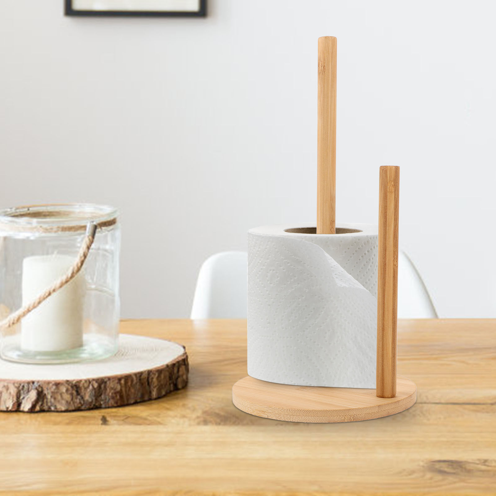Vertical Roll Paper Holder Pap - Home Essentials Bathroom Rack reseña y precio