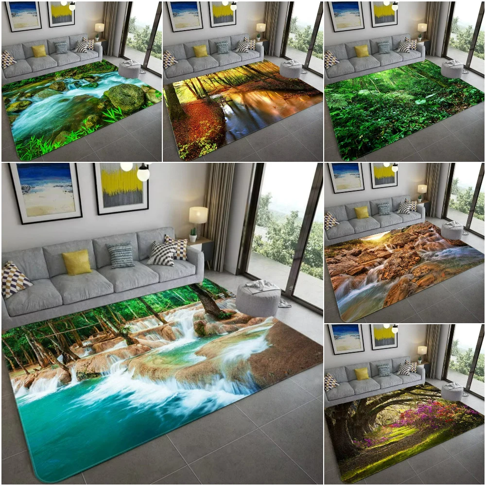 Nature Inspired 3D Scenery Car - Home Bathroom Ideas reseña y precio