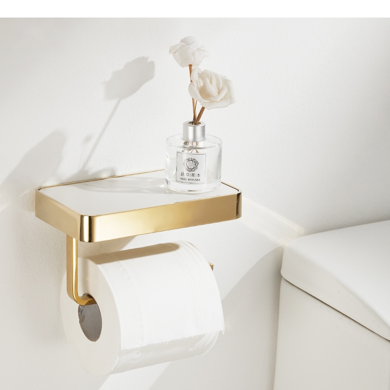 Metal Tissue Holder Rock Slab  - Home Bathroom Paper Towel Holder reseña y precio