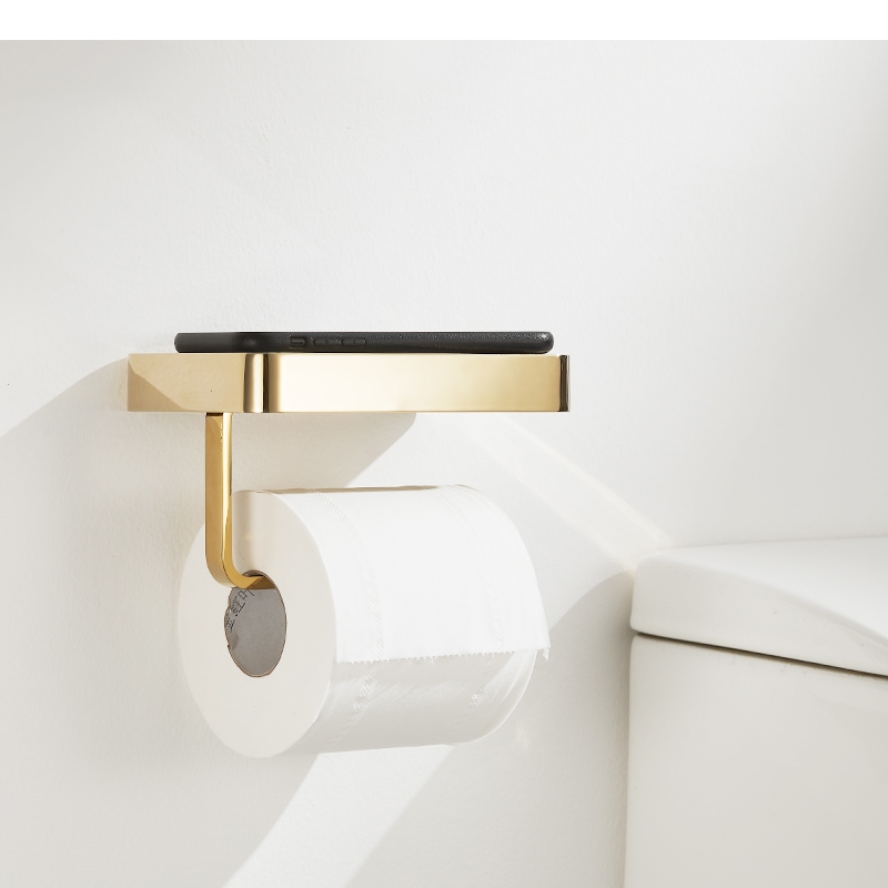 Metal Tissue Holder Rock Slab  - Home Bathroom Paper Towel Holder reseña y precio