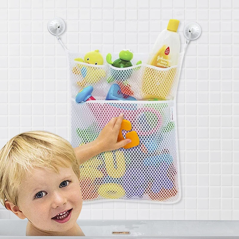 Baby Shower Bath Toys White Ba - Home Goods Bathroom Storage reseña y precio