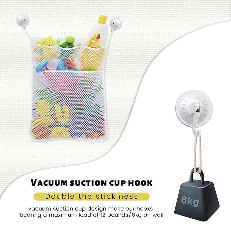 Baby Shower Bath Toys White Ba - Home Goods Bathroom Storage reseña y precio