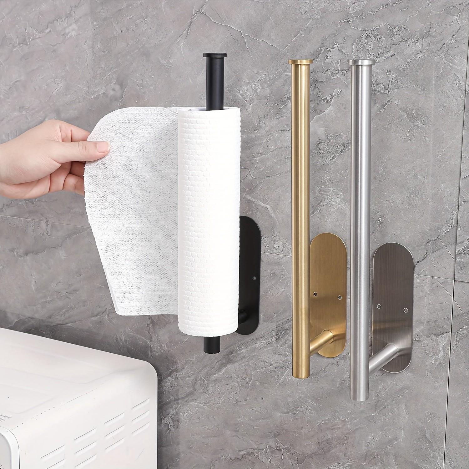 Minimalist Stainless Steel Wal - Home Bathroom Paper Towel Holder reseña y precio