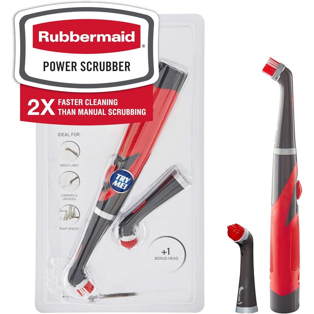 Battery-Powered Scrub Brush fo - Home Bathroom Tiles reseña y precio