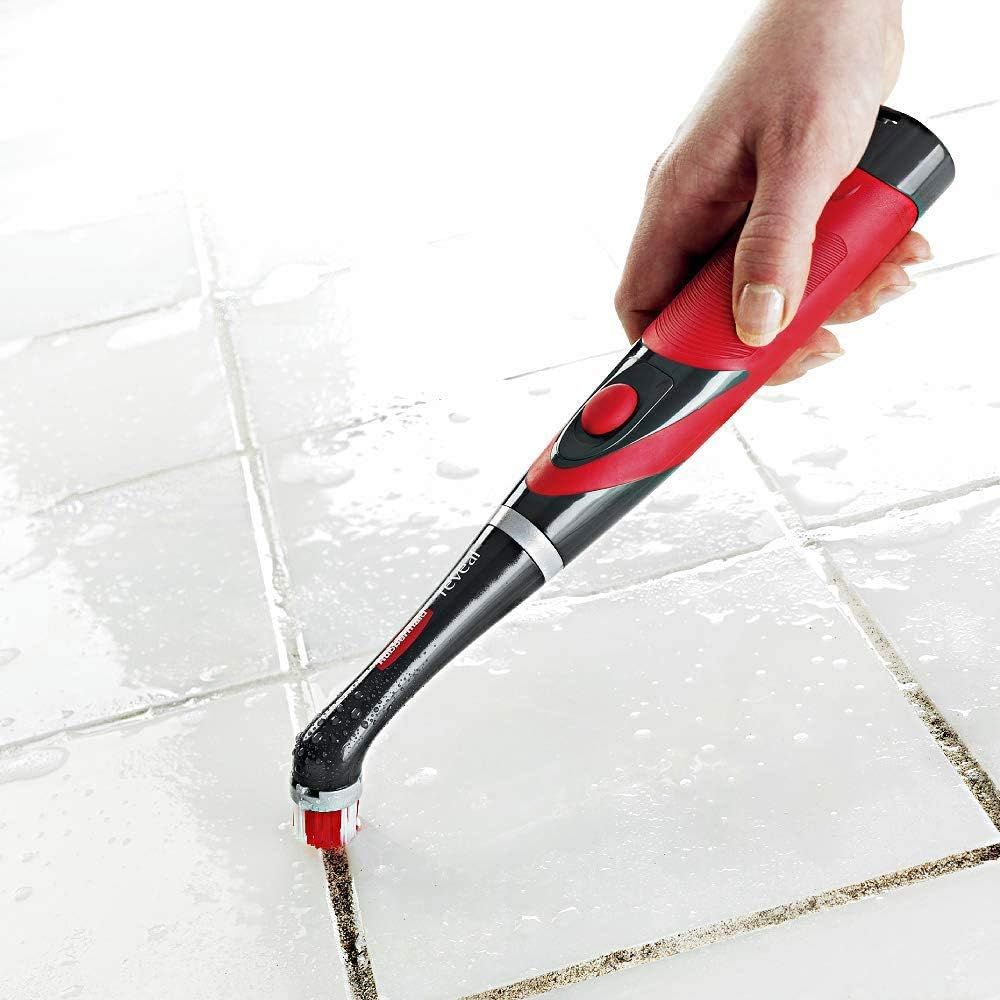 Battery-Powered Scrub Brush fo - Home Bathroom Tiles reseña y precio