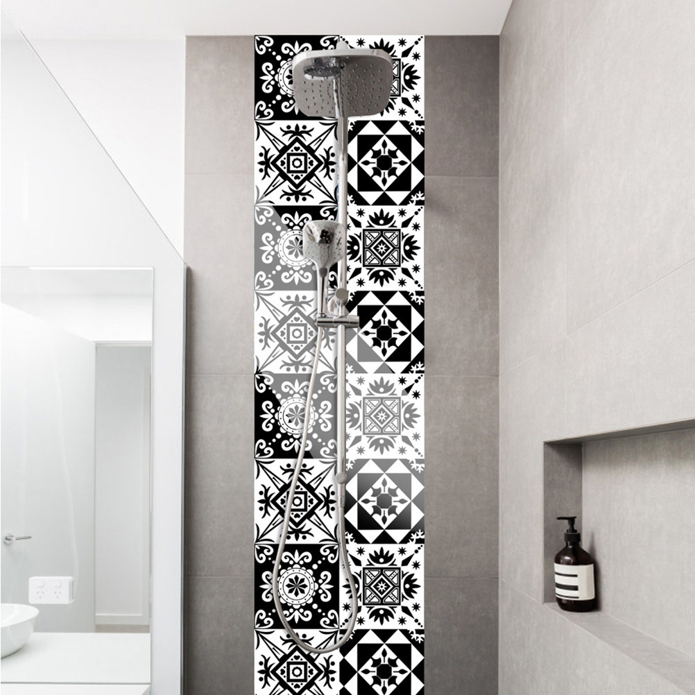 10 Pcs Home Decor Wall Sticker - Home Bathroom Tiles reseña y precio