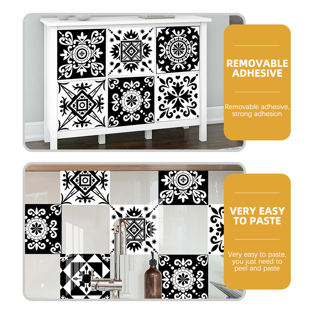 10 Pcs Home Decor Wall Sticker - Home Bathroom Tiles reseña y precio