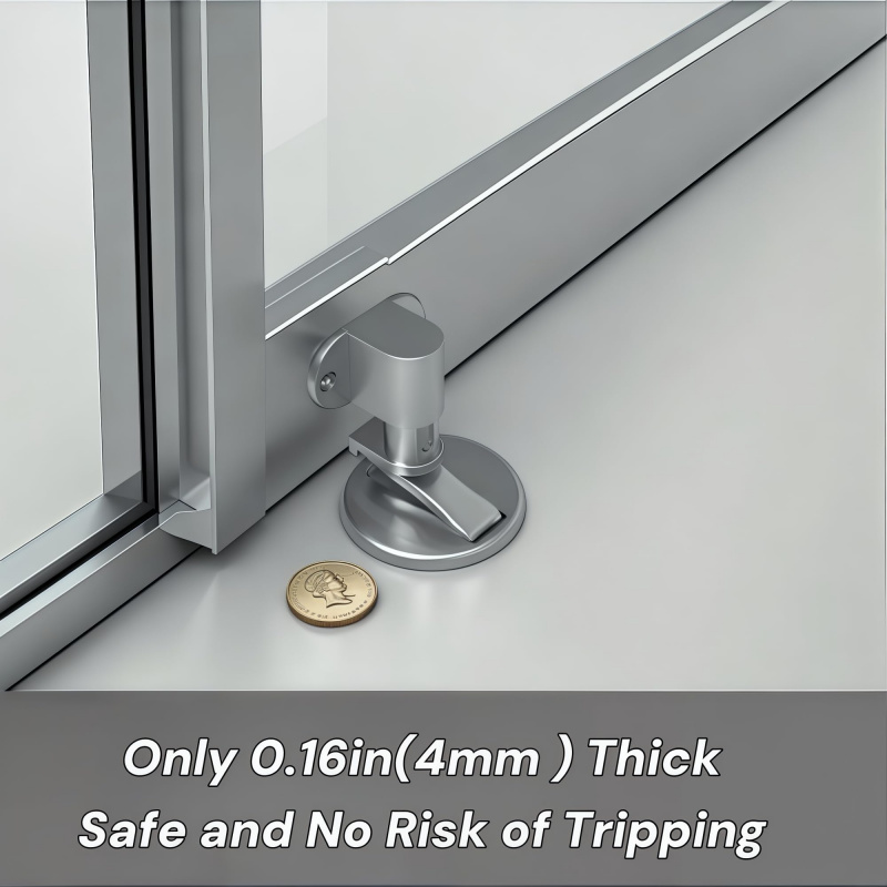 Adjustable Door Stop Punch-fre - Home Bathroom Fittings reseña y precio