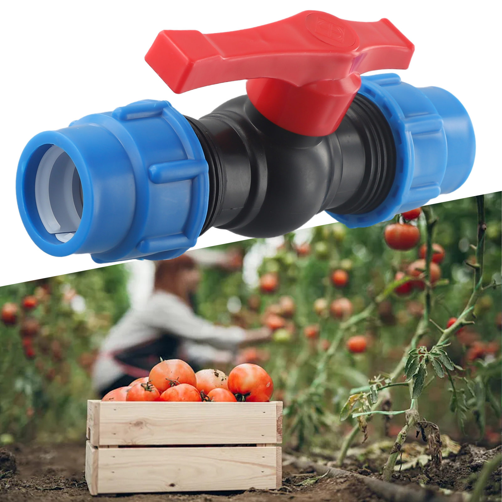 1 Pc Shut-off Valve Fitting Ba - Home Bathroom Fittings reseña y precio
