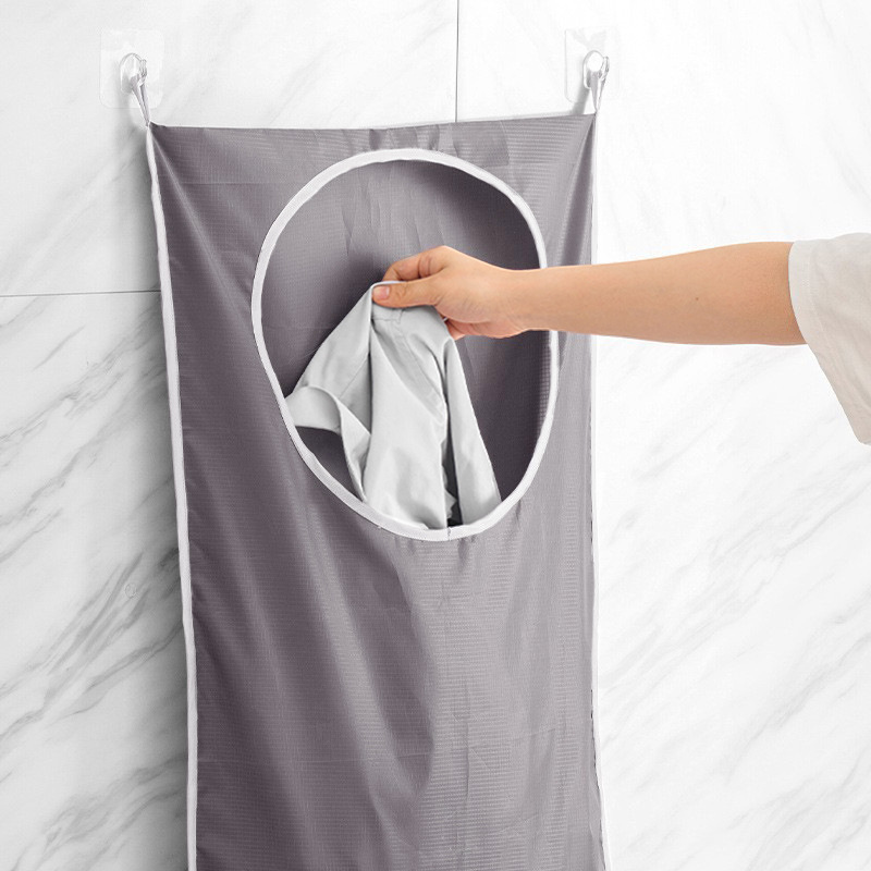 Hanging Bathroom Laundry Baske - Home Goods Bathroom Storage reseña y precio