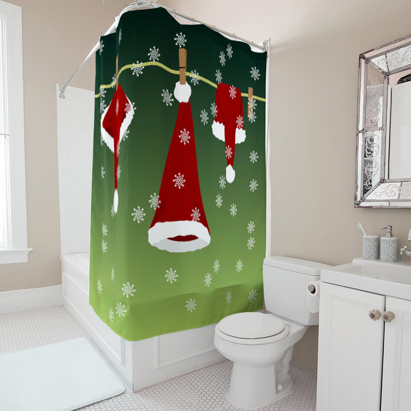 TU Festive Christmas Shower Cu - Home Bathroom Ideas reseña y precio