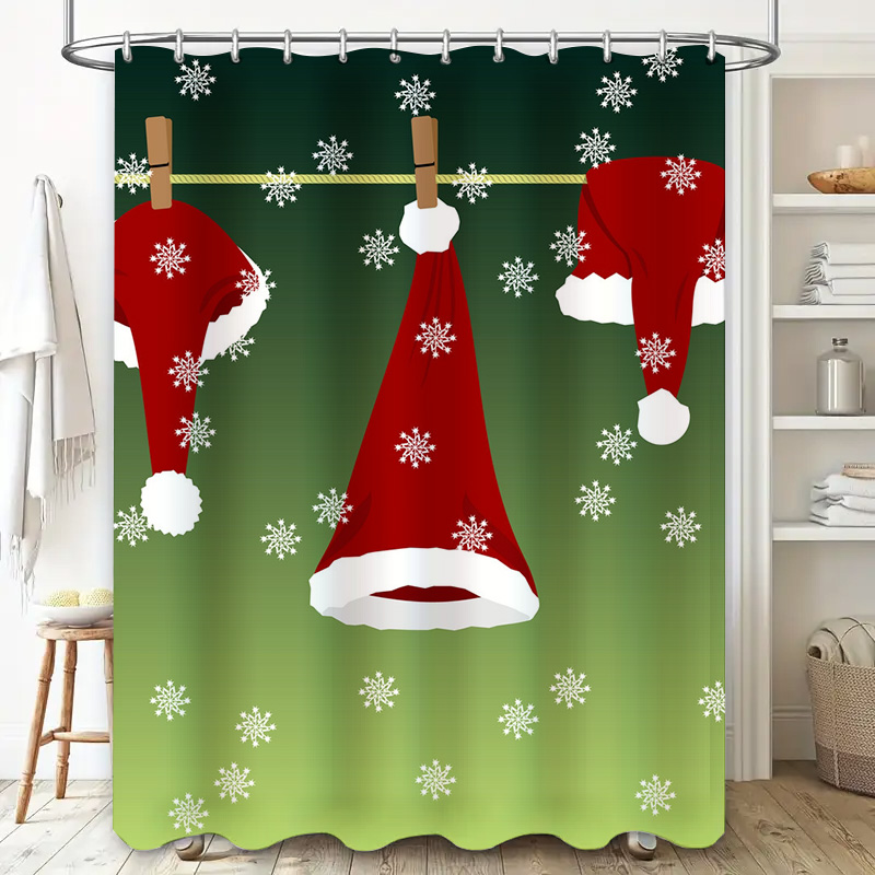 TU Festive Christmas Shower Cu - Home Bathroom Ideas reseña y precio