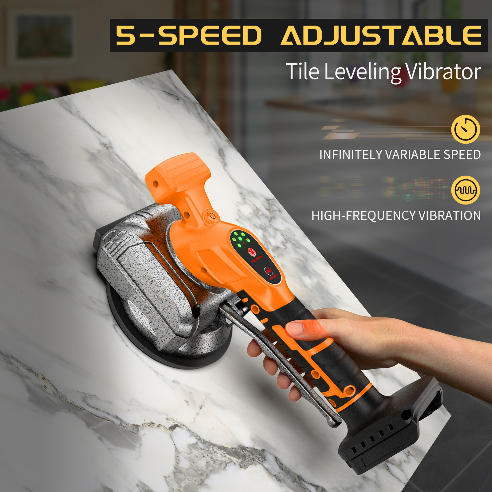 Cordless Tile Vibrating Tool M - Home Bathroom Tiles reseña y precio