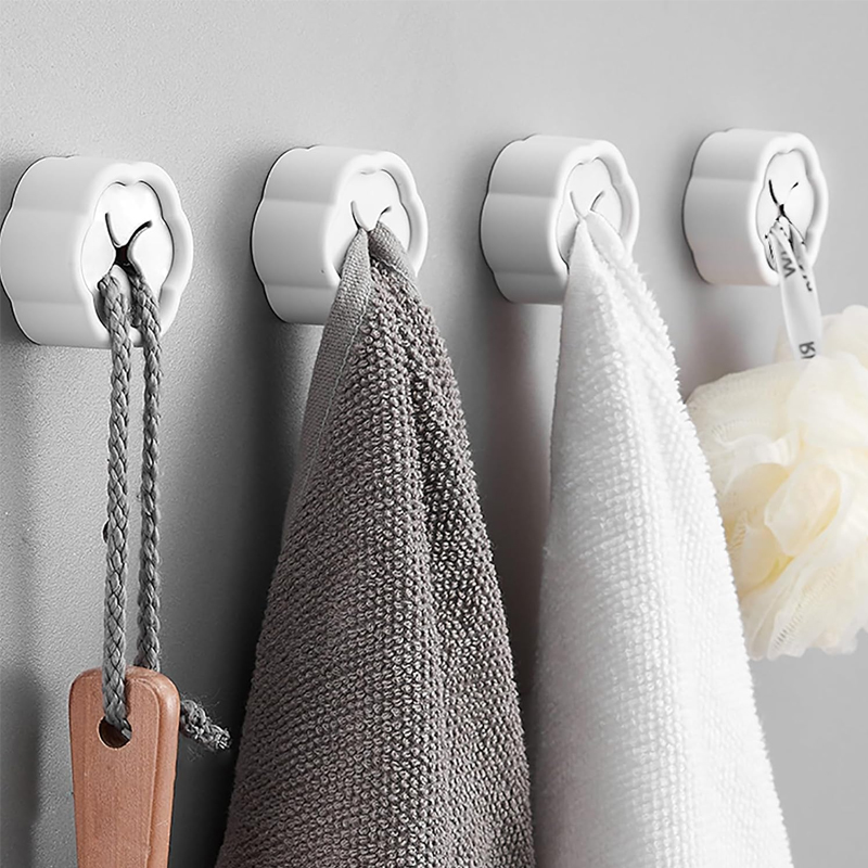 6PCS Self Adhesive Towel Holde - Home Goods Bathroom Storage reseña y precio