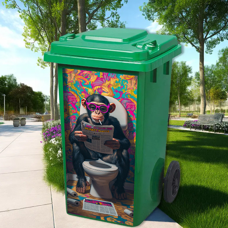 1 Funny Tarsier Trash Can Stic - Home Bathroom Trash Can reseña y precio