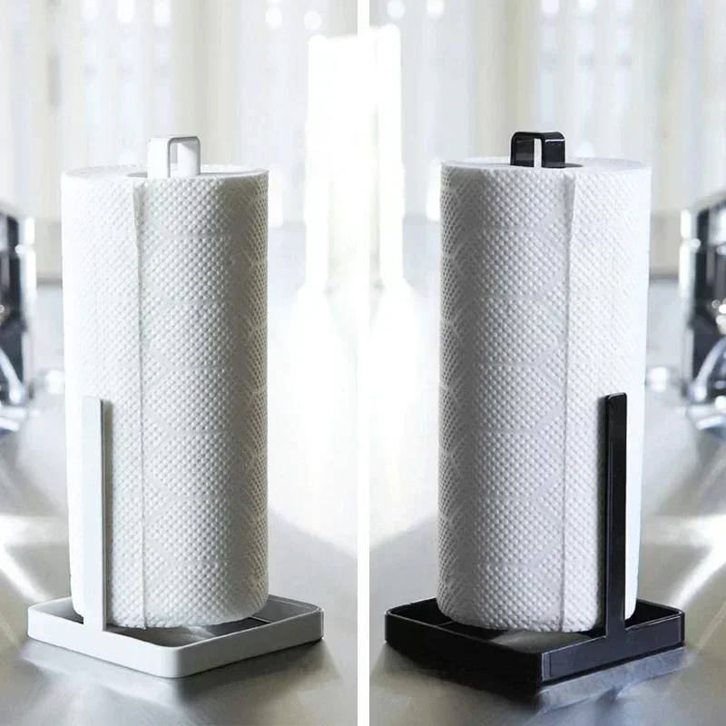 Kitchen Metal Roll Paper Holde - Home Bathroom Paper Towel Holder reseña y precio