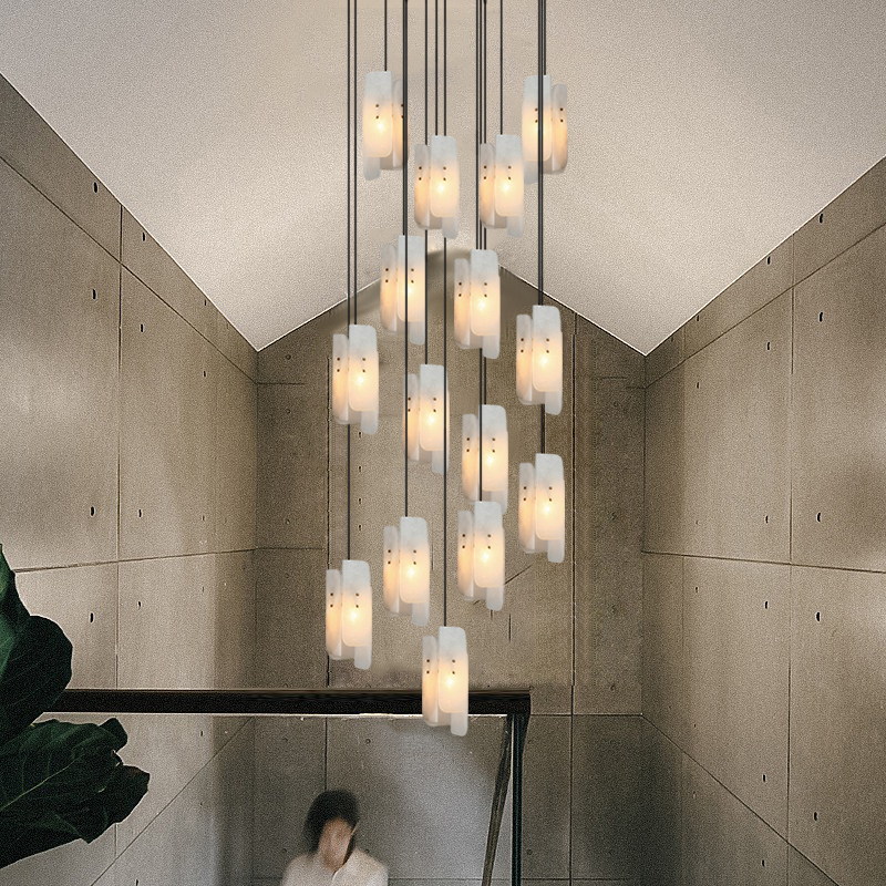 American LED Full Copper Marbl - Home Bathroom Lighting Design reseña y precio