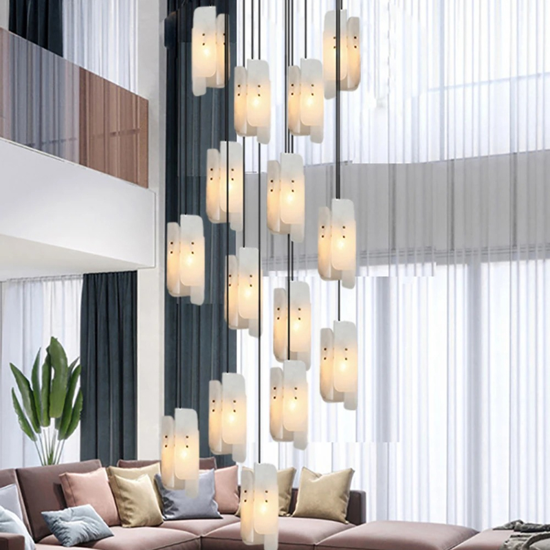 American LED Full Copper Marbl - Home Bathroom Lighting Design reseña y precio
