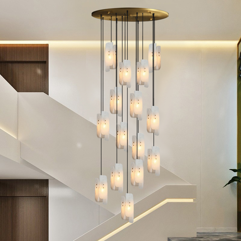 American LED Full Copper Marbl - Home Bathroom Lighting Design reseña y precio