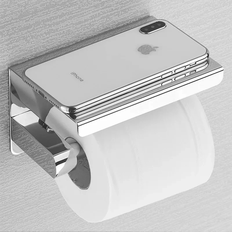 Stainless Steel Bathroom Paper - Home Bathroom Paper Towel Holder reseña y precio