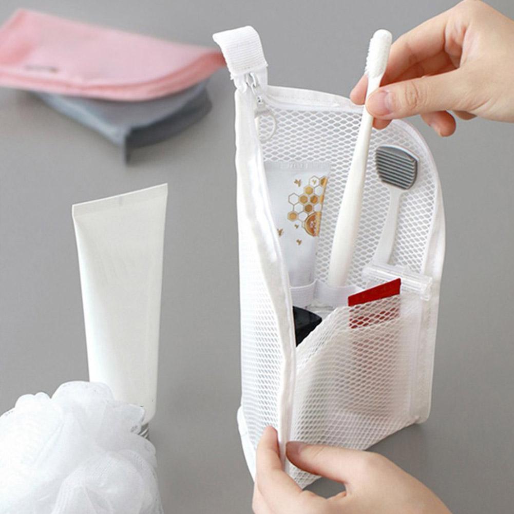 Mesh Travel Toiletry Bag Porta - Home Goods Bathroom Storage reseña y precio