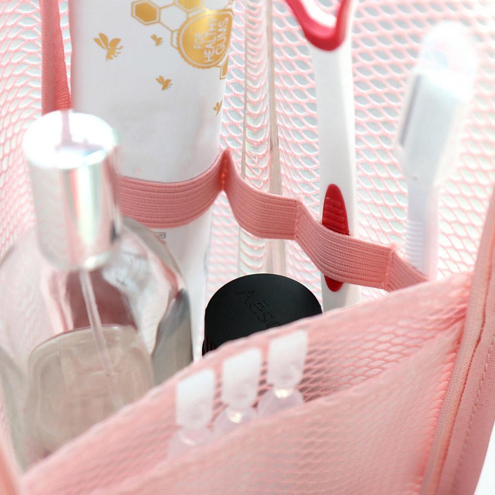 Mesh Travel Toiletry Bag Porta - Home Goods Bathroom Storage reseña y precio