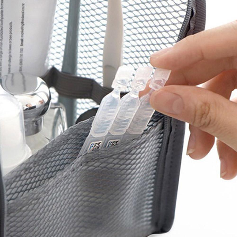 Mesh Travel Toiletry Bag Porta - Home Goods Bathroom Storage reseña y precio
