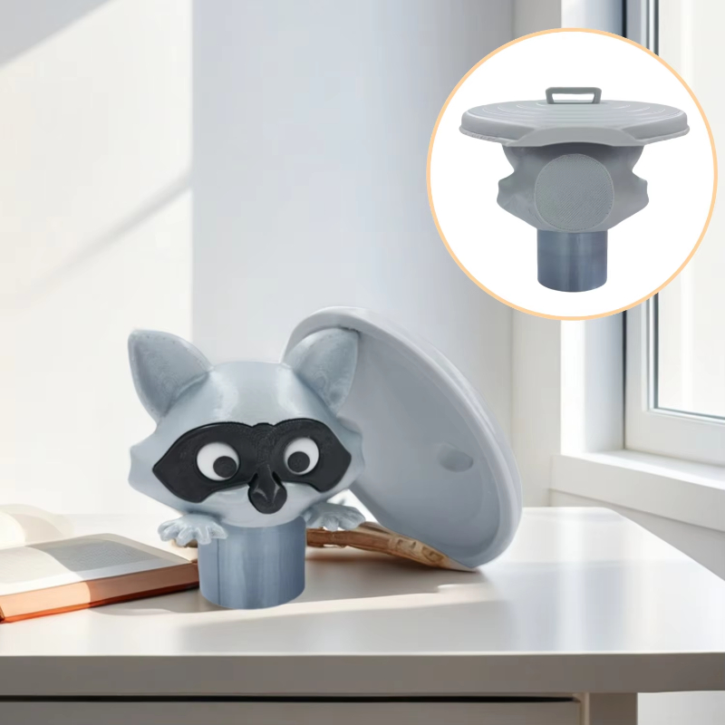 Cute Raccoon Toilet Paper Hold - Home Bathroom Ideas reseña y precio