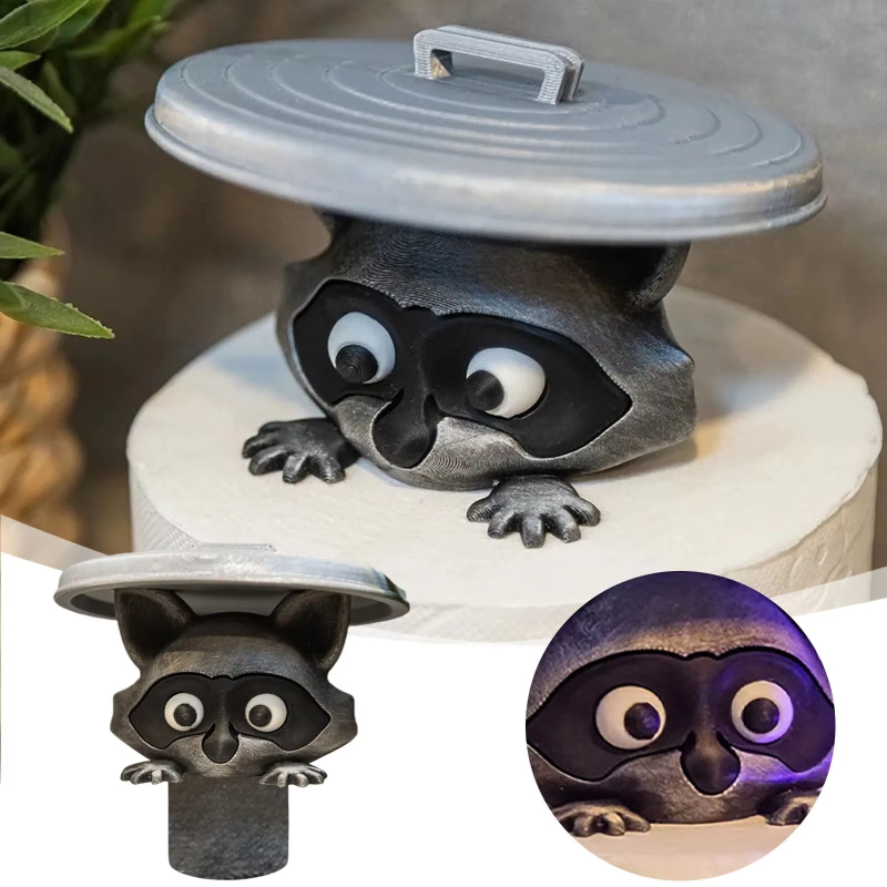 Cute Raccoon Toilet Paper Hold - Home Bathroom Ideas reseña y precio