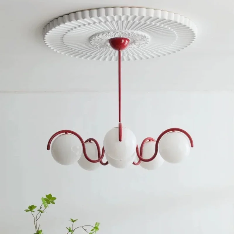 Modern Creative LED Ceiling Ch - Home Bathroom Lighting Design reseña y precio