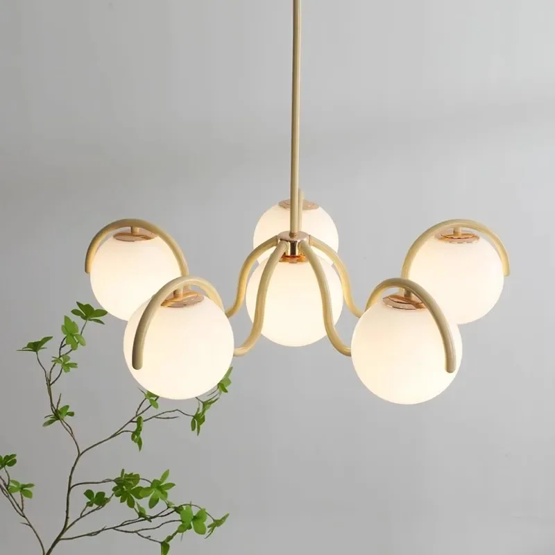 Modern Creative LED Ceiling Ch - Home Bathroom Lighting Design reseña y precio