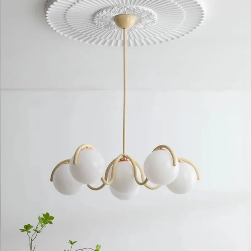 Modern Creative LED Ceiling Ch - Home Bathroom Lighting Design reseña y precio