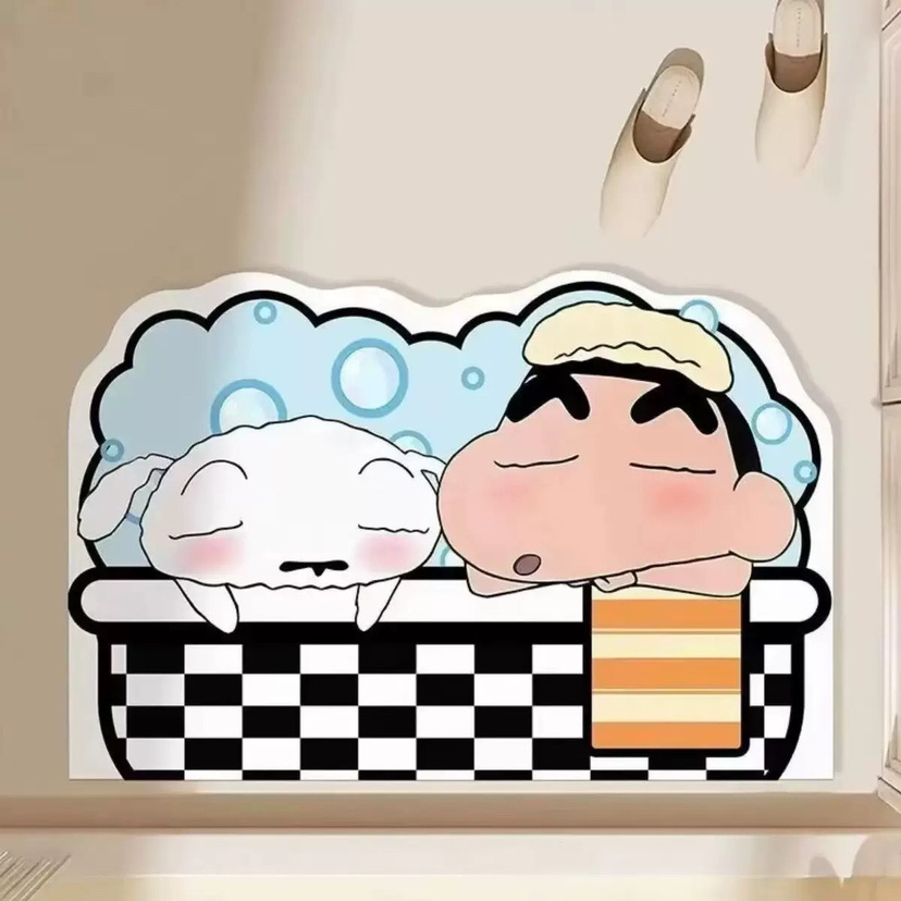 Cute Crayon Xiaoxin Bathroom C - Home Goods Bathroom Mats reseña y precio
