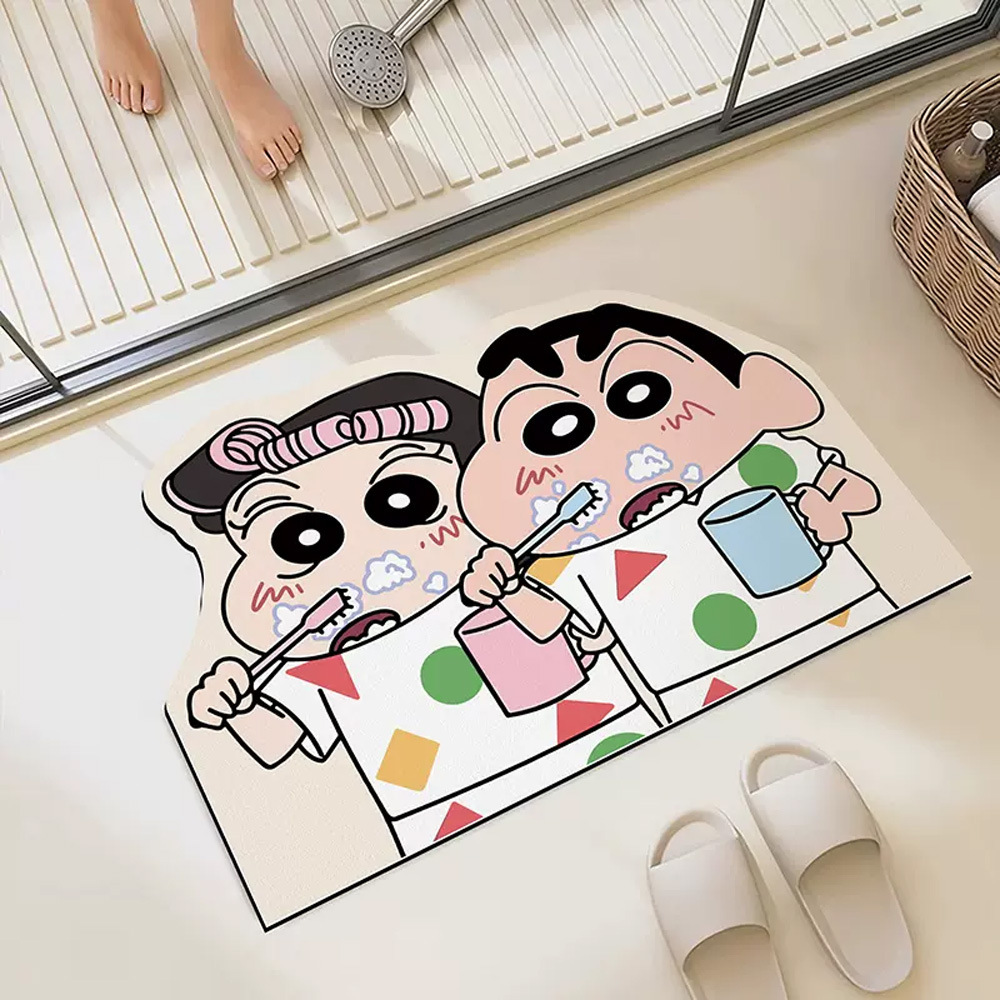 Cute Crayon Xiaoxin Bathroom C - Home Goods Bathroom Mats reseña y precio
